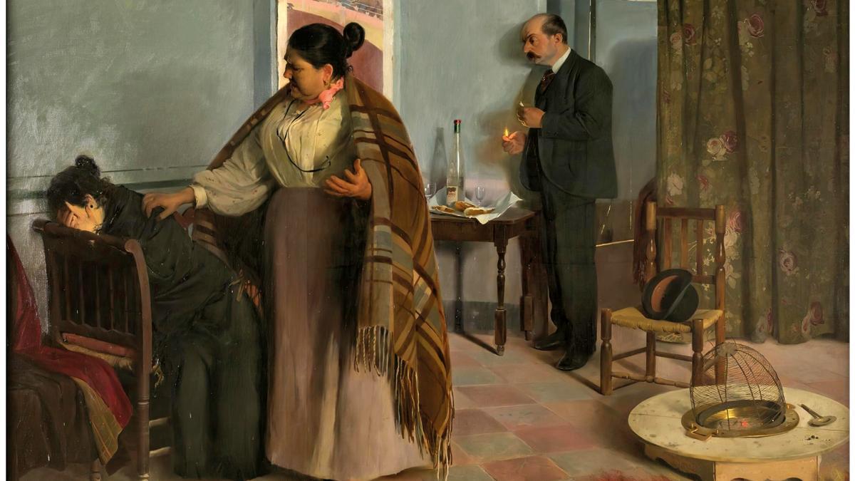 'La bèstia humana' (1897), de Antoni Fillol.