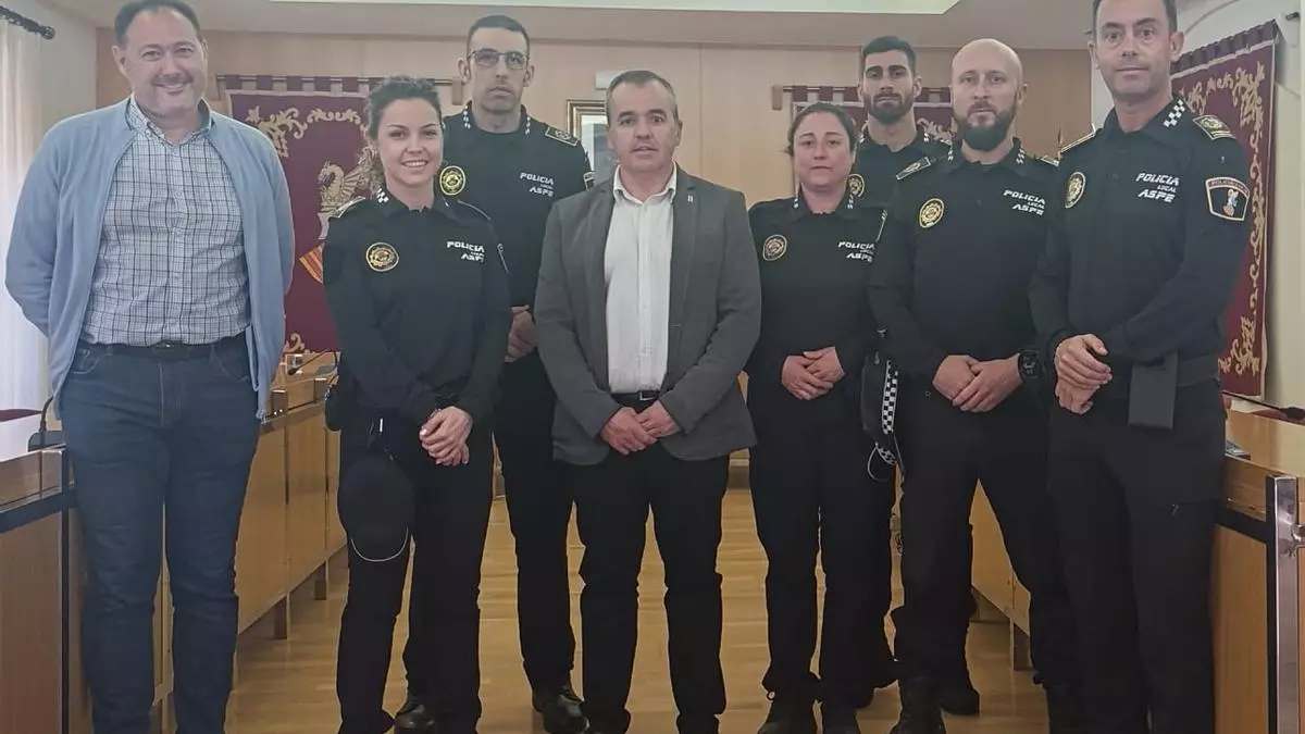 Aspe reforzará la Policía Local con 7 nuevos Agentes en el mes de mayo