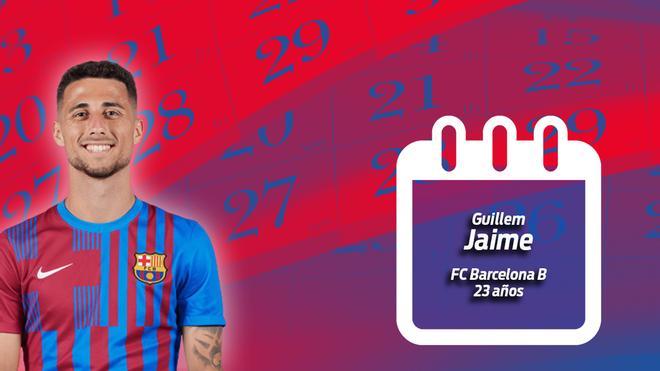 Guillem Jaime acaba su contrato con el B en junio