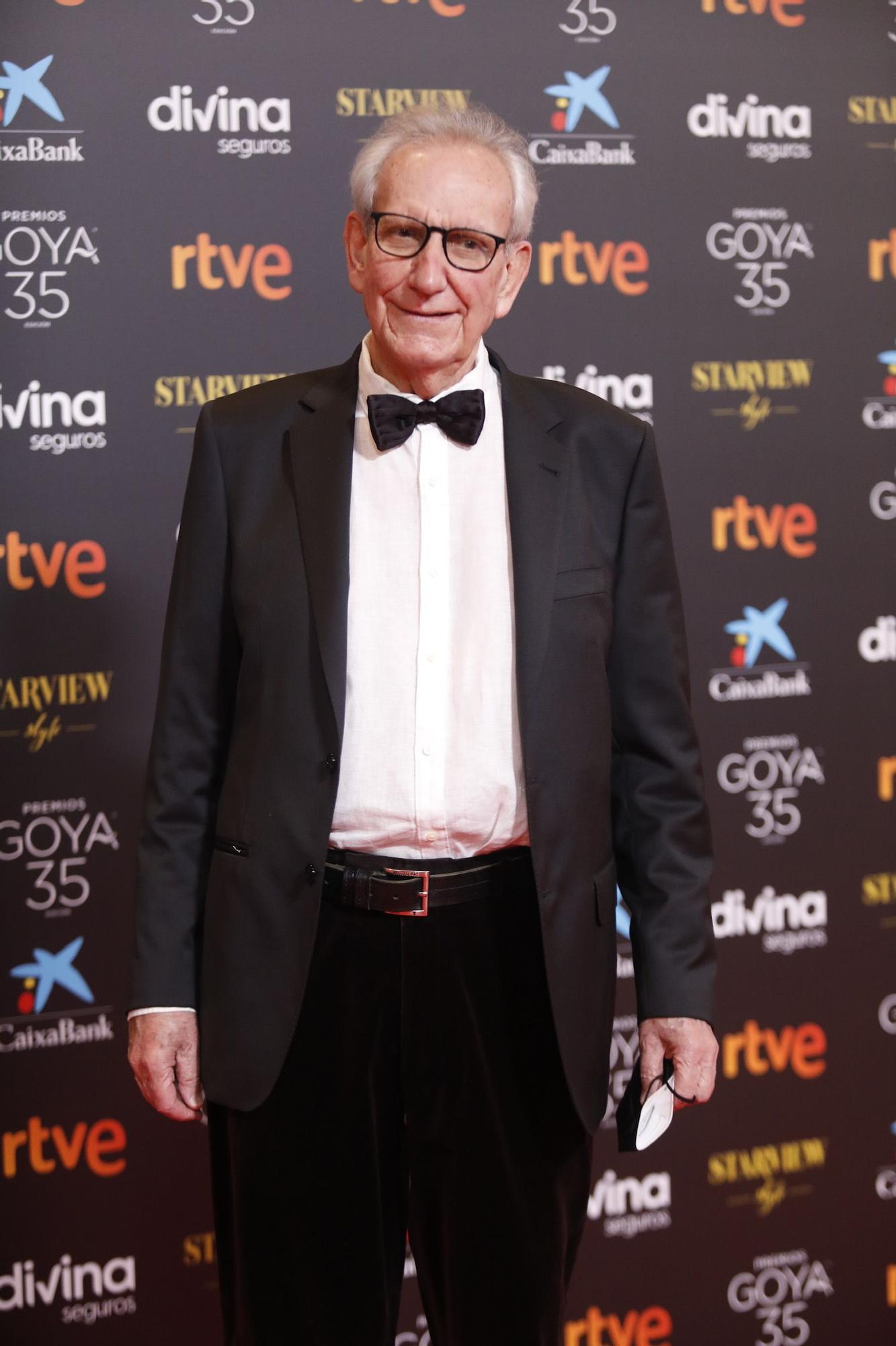 Alfombra roja de la gala de los Goya 2021 en Málaga