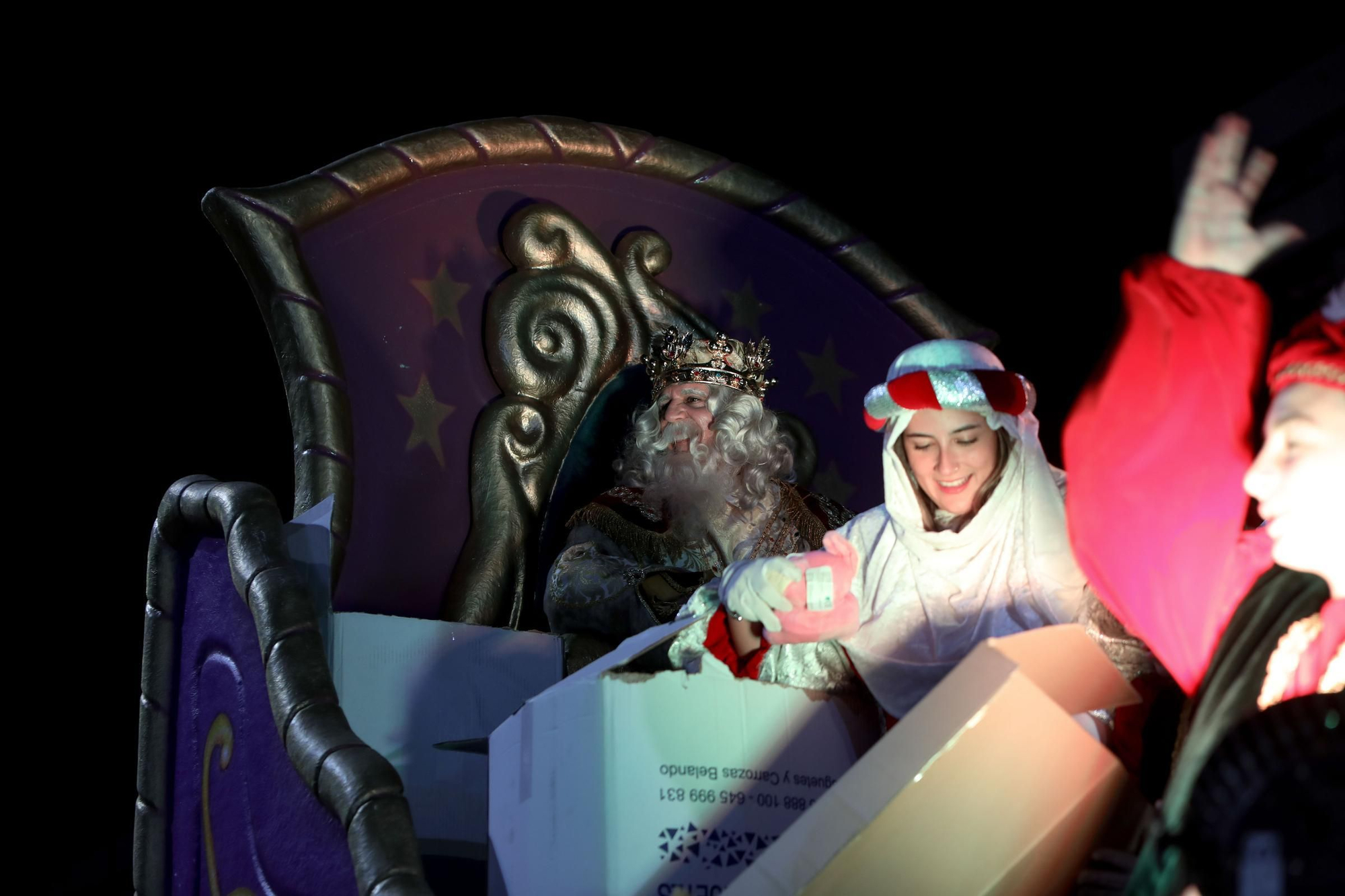 La Cabalgata de los Reyes Magos de Cartagena 2025, en imágenes
