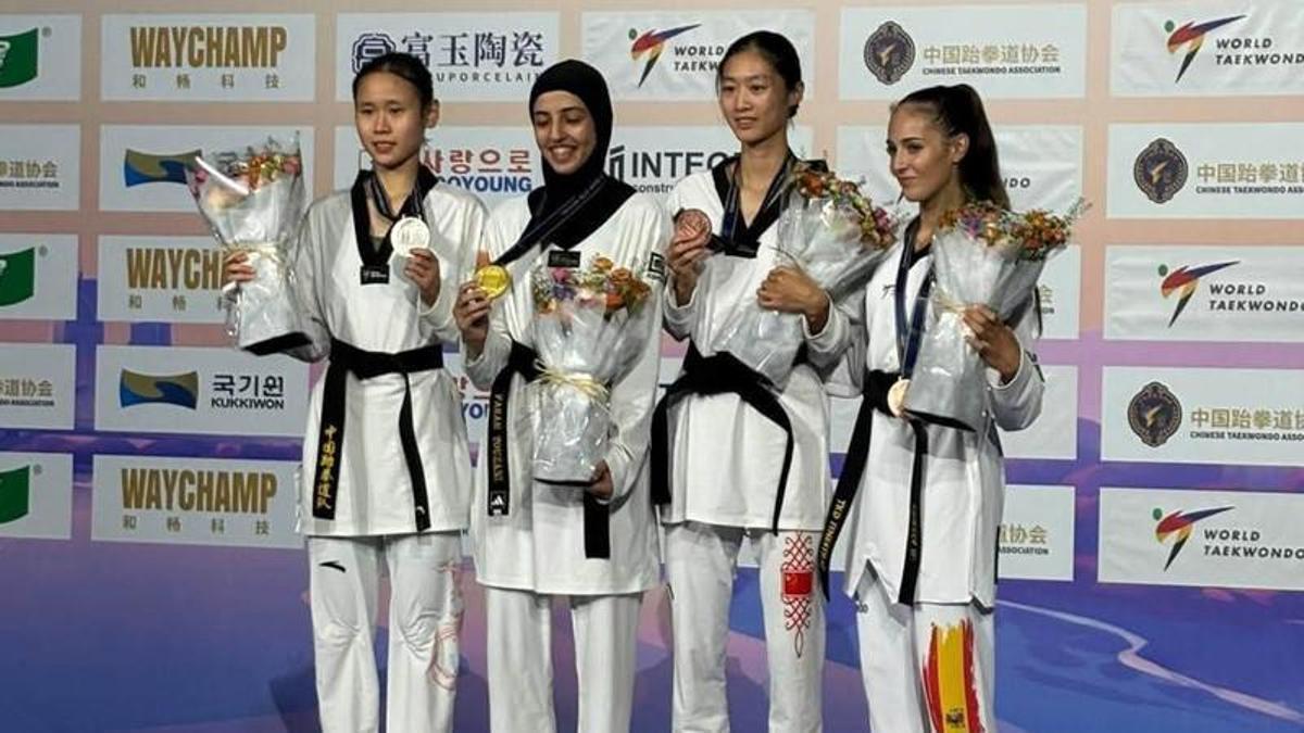 Violeta Díaz fue la única deportista española capaz de subirse al podio del Women's Open Championship de Taiyuan (China).