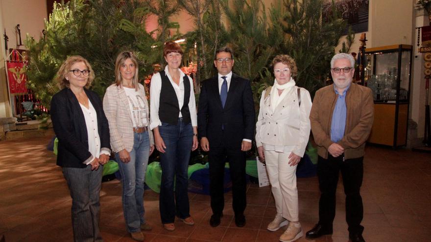 Un bosc de fades decora la capella de Sant Lluc per Girona, Temps de Flors