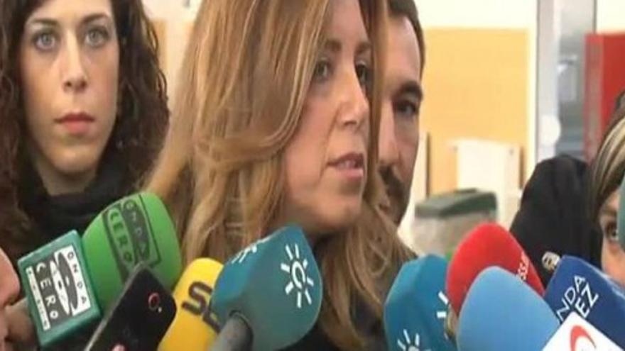 Susana Díaz: "Pablo Iglesias quería sustituir al PSOE dentro del bipartidismo"