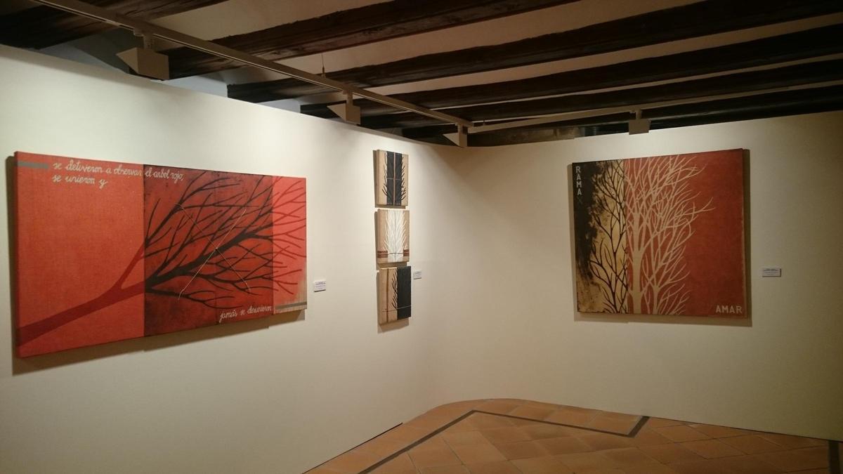 Exposición de Gema Noguera en el Museo Juan Cabré en 2019.