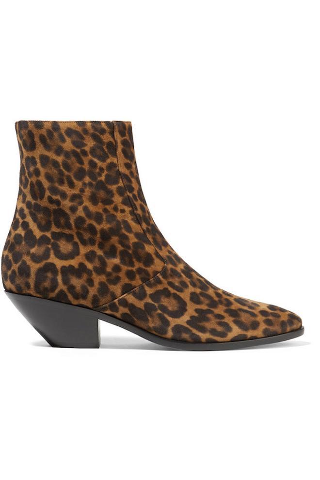 Botín de leopardo, de Saint Laurent