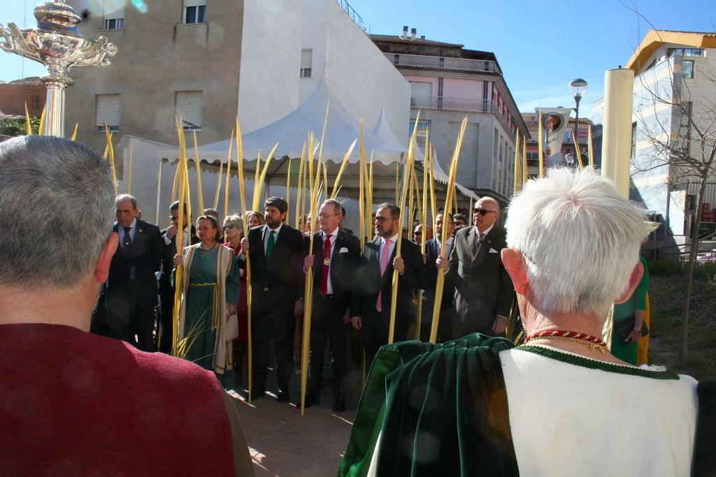 Bendición de las palmas del Paso Blanco en Lorca