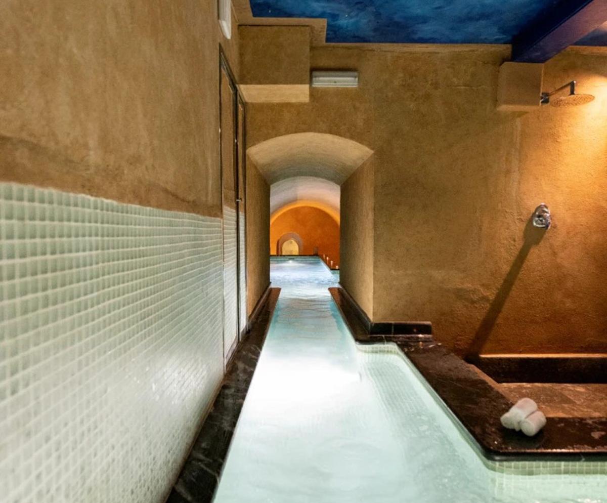 El spa del hotel Palacio del Bailío.