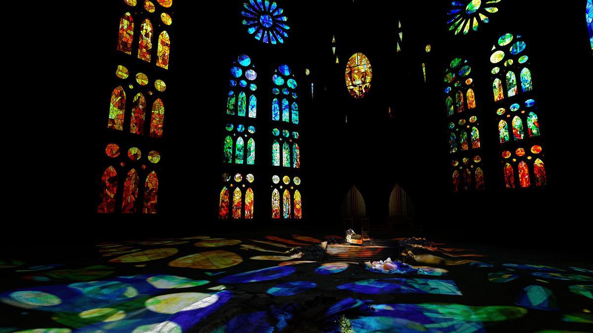 Imagen de la exposición 'Gaudí, l'Atelier du divin'