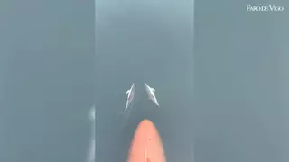Los acompañantes de la nueva joya marítima de la Guardia Civil