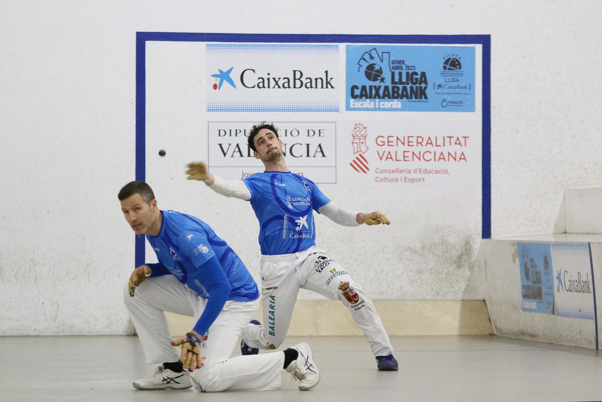 L’equip de La Pobla de Vallbona va guanyar a Giner, Salva (foto) i Conillet per 60-25 i continuen sent els únics que guarden la condició d’invictes