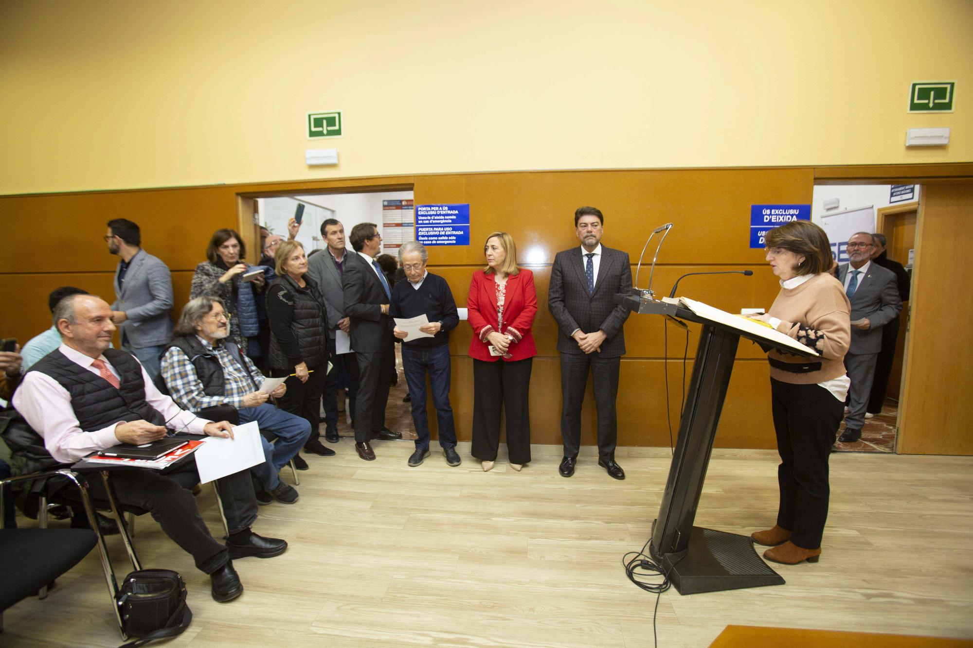 20 años de lectura de la Constitución en la sede de la UA