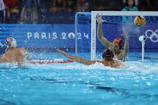 Juegos Olímpicos, cuartos de waterpolo: Croacia - España, en imágenes