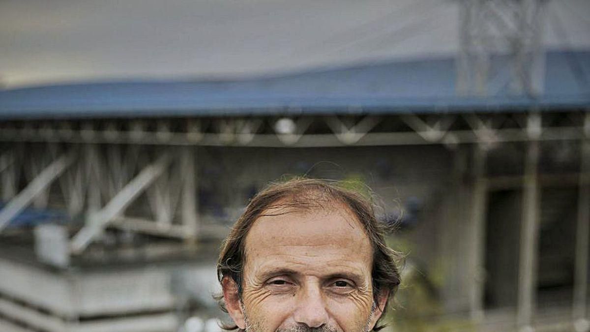 Francesc Arnau, en las afueras del Tartiere.