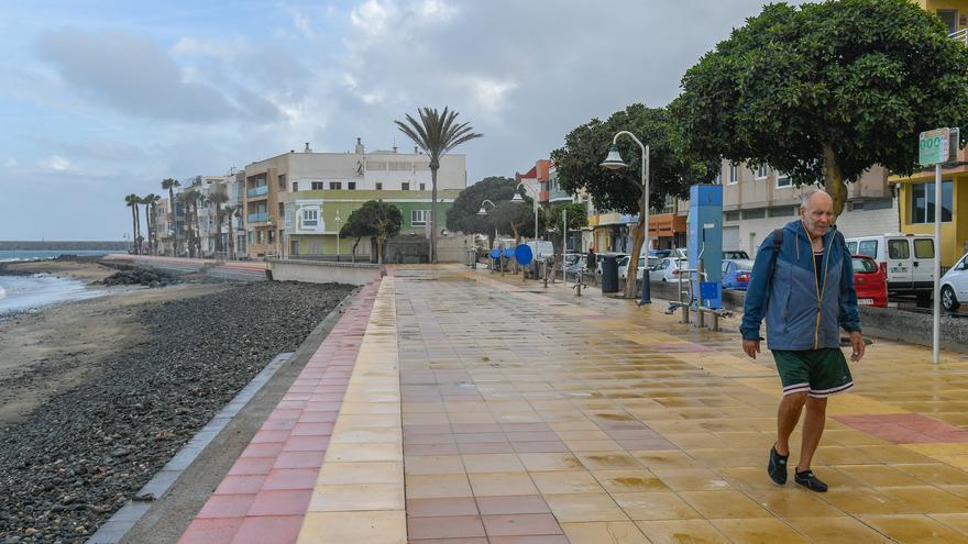 Efectos de la borrasca &#039;Óscar&#039; en Arinaga