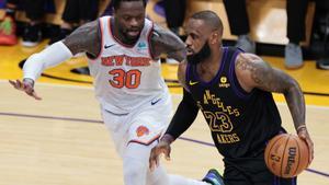 NBA - New York Knicks at Los Angeles Lakers