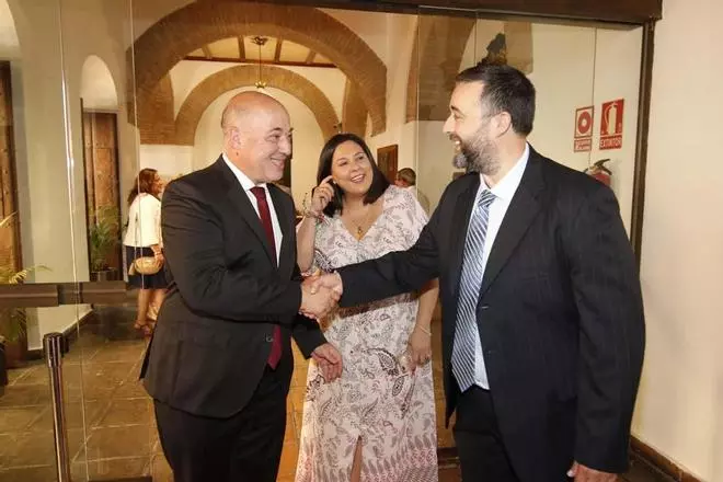 Toma de posesión del presidente de la Diputación, Antonio Ruiz