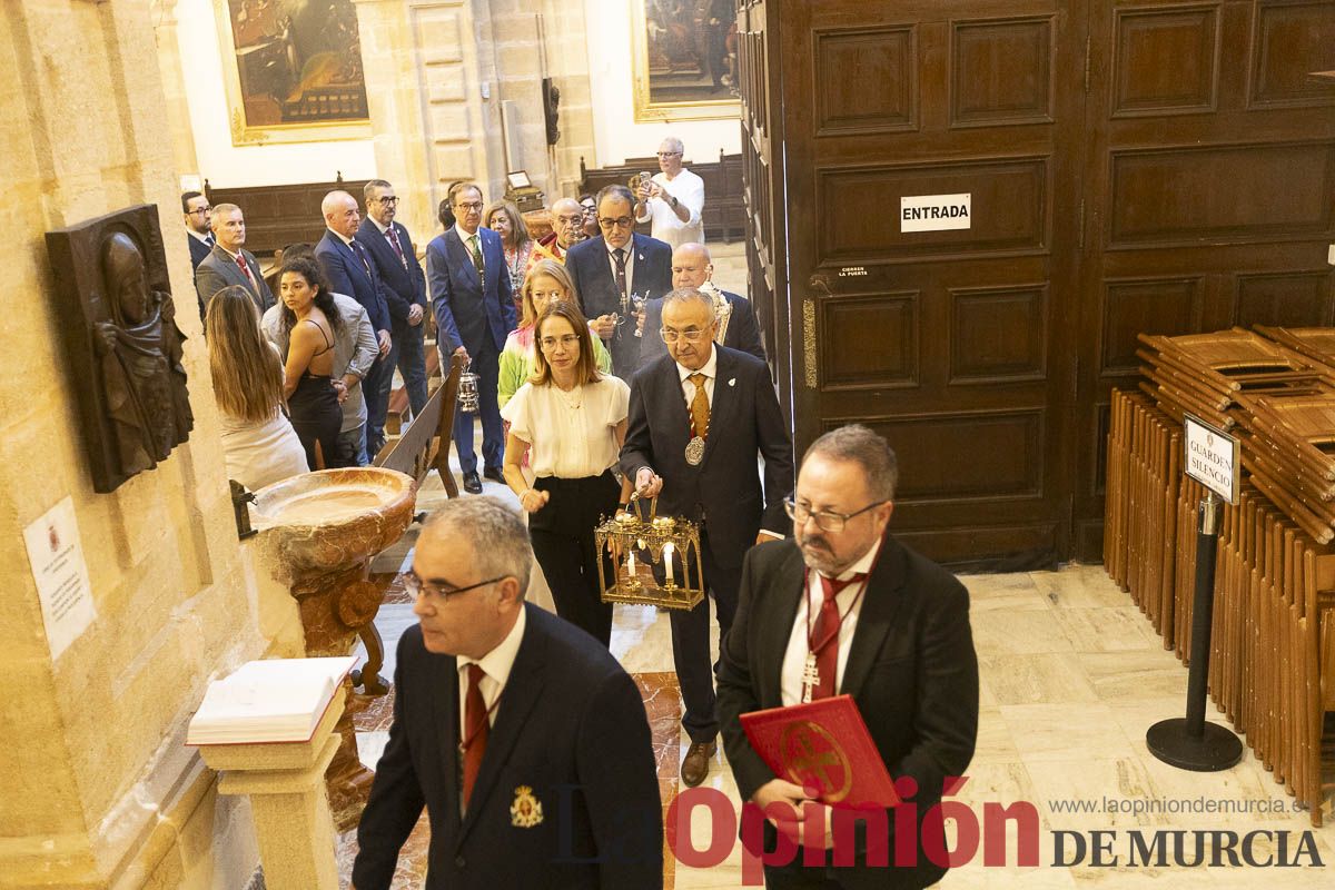 Bendición de la naturaleza con la Vera Cruz de Caravaca