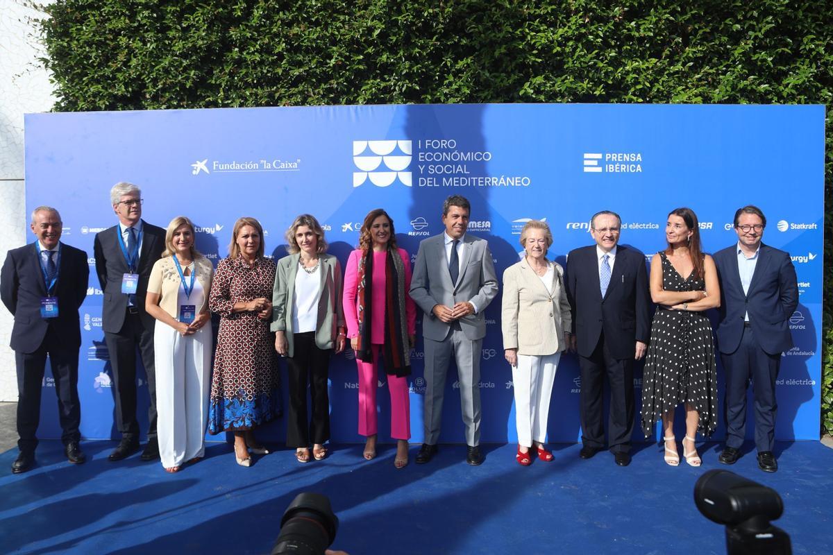 El president de la Generalitat, Carlos Mazón, interviene en el Foro Mediterráneo.