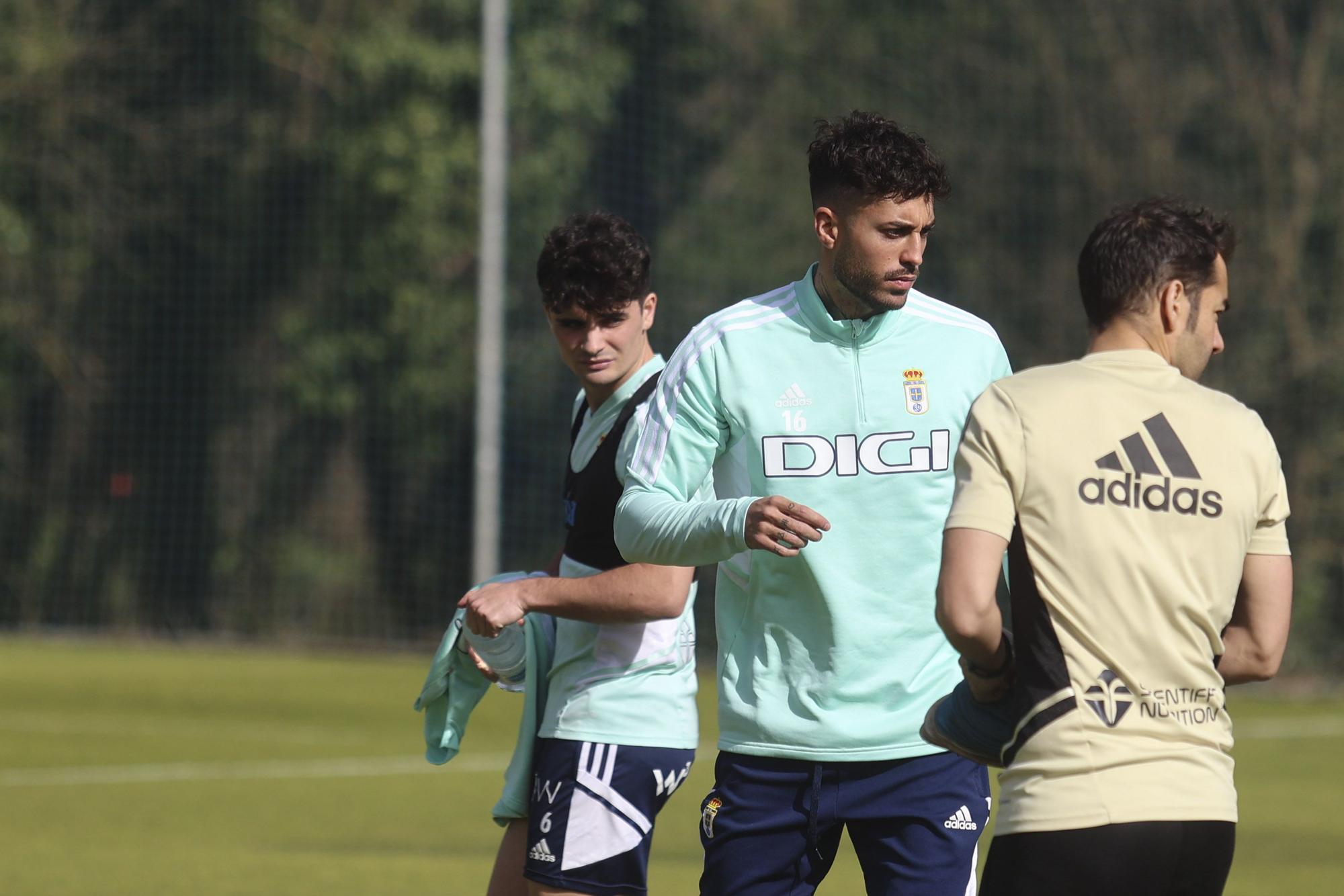 EN IMÁGENES: el entrenamiento del Oviedo