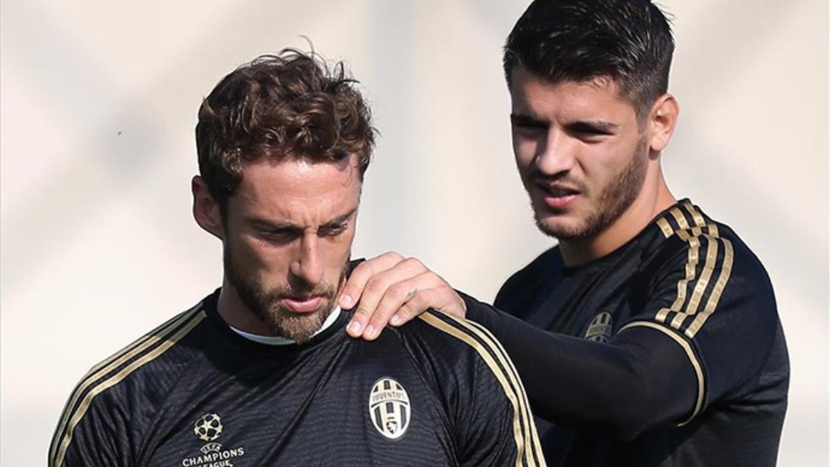 Marchisio quiere que Morata se quede en la Juventus