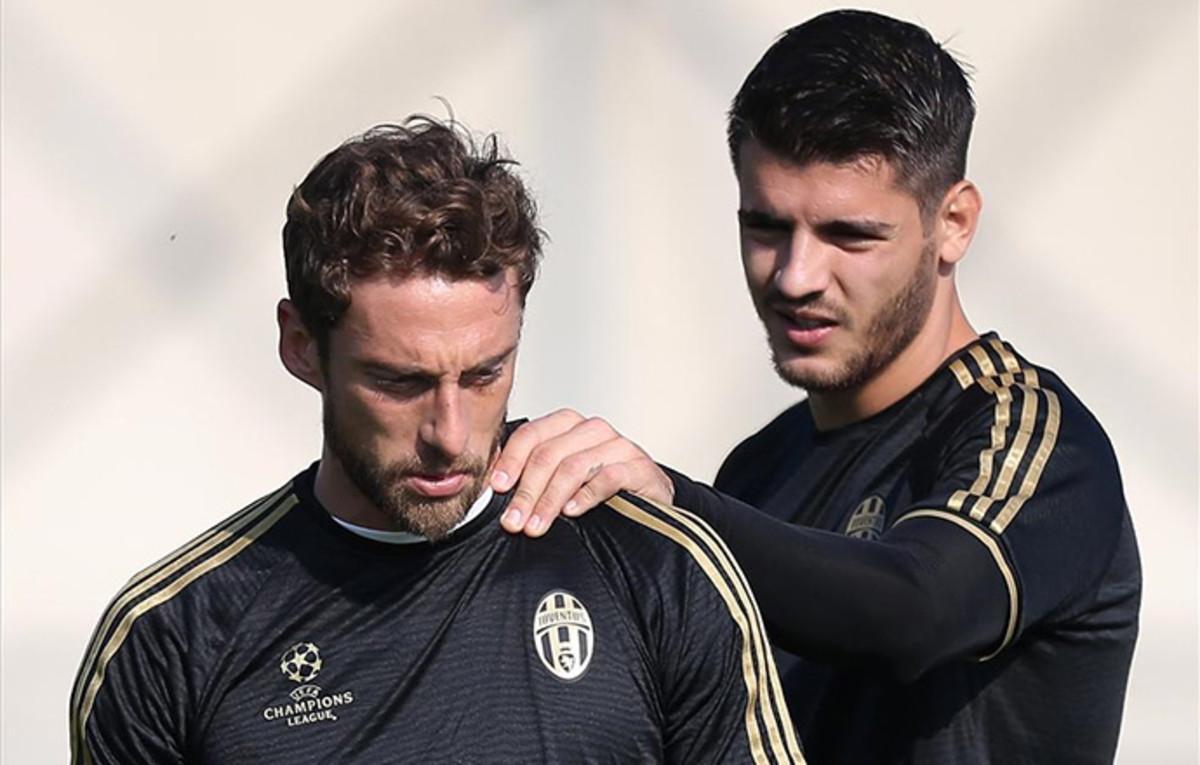 Marchisio quiere que Morata se quede en la Juventus