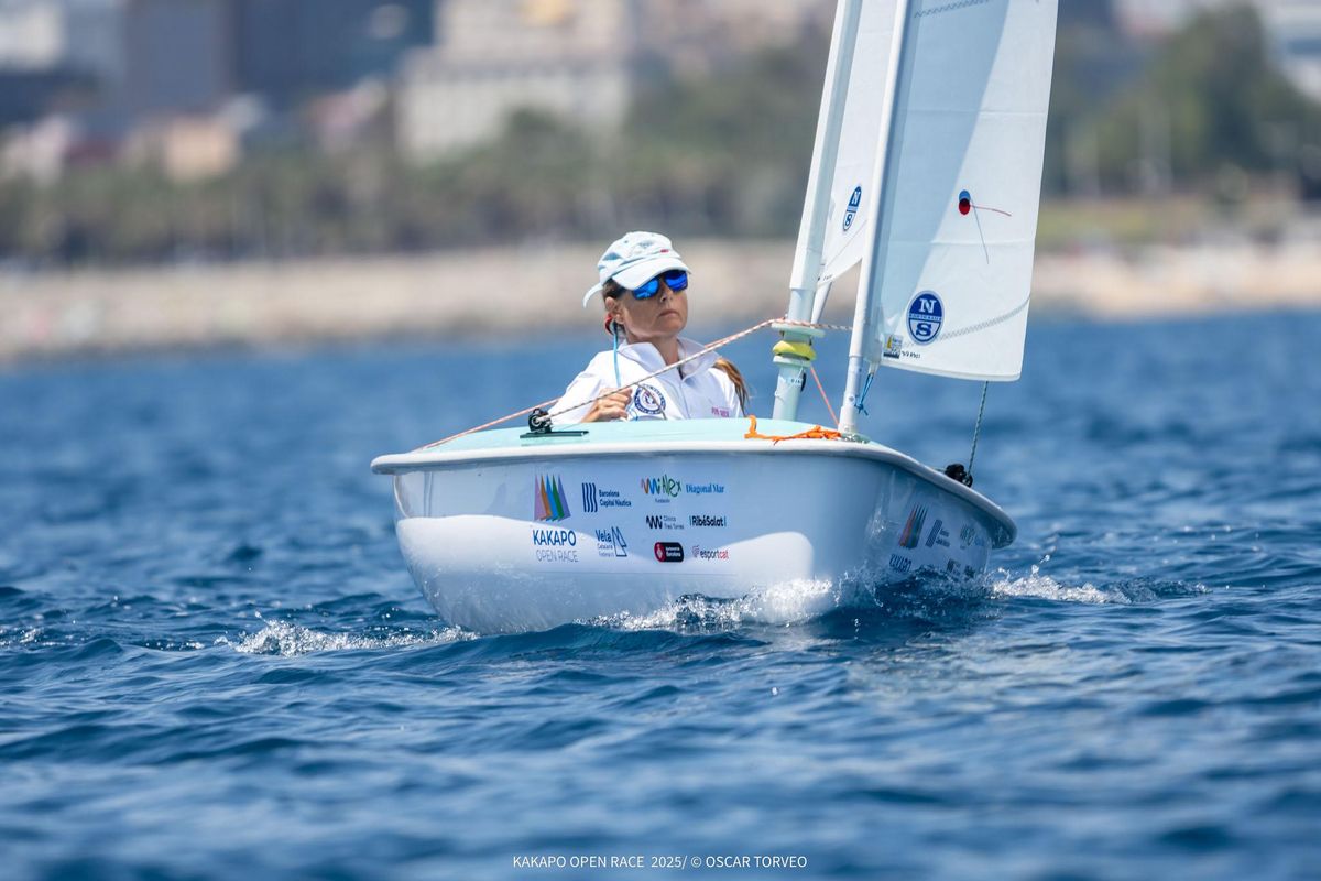 Jana Mestre reavlidó su título de campeona de España de la clase Hansa 303