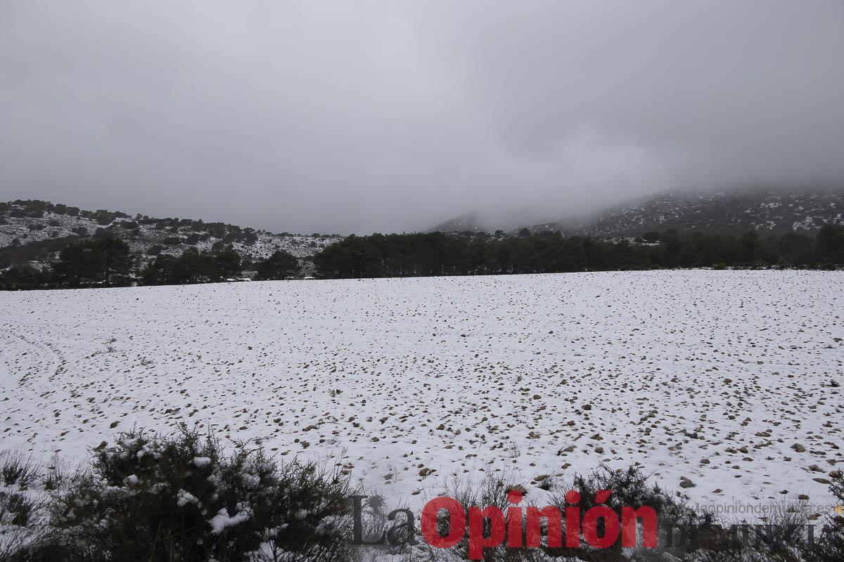 Así se está viviendo la última nevada en las proximidades de Revolcadores en Moratalla Así se está viviendo la última nevada en las proximidades de Revolcadores en Moratalla