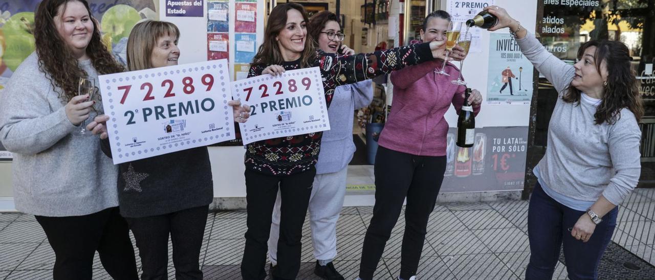 El Niño salió flaco en Asturias tras el Gordo: cinco décimos del segundo premio en Oviedo