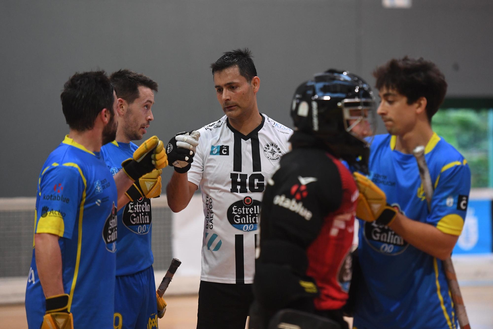 El Dominicos sella la permanencia con triplete de Payero en el derbi coruñés frente a Compañía