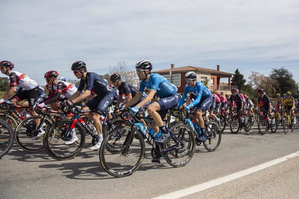 La Volta a Catalunya, al seu pas per Santa Coloma de Farners