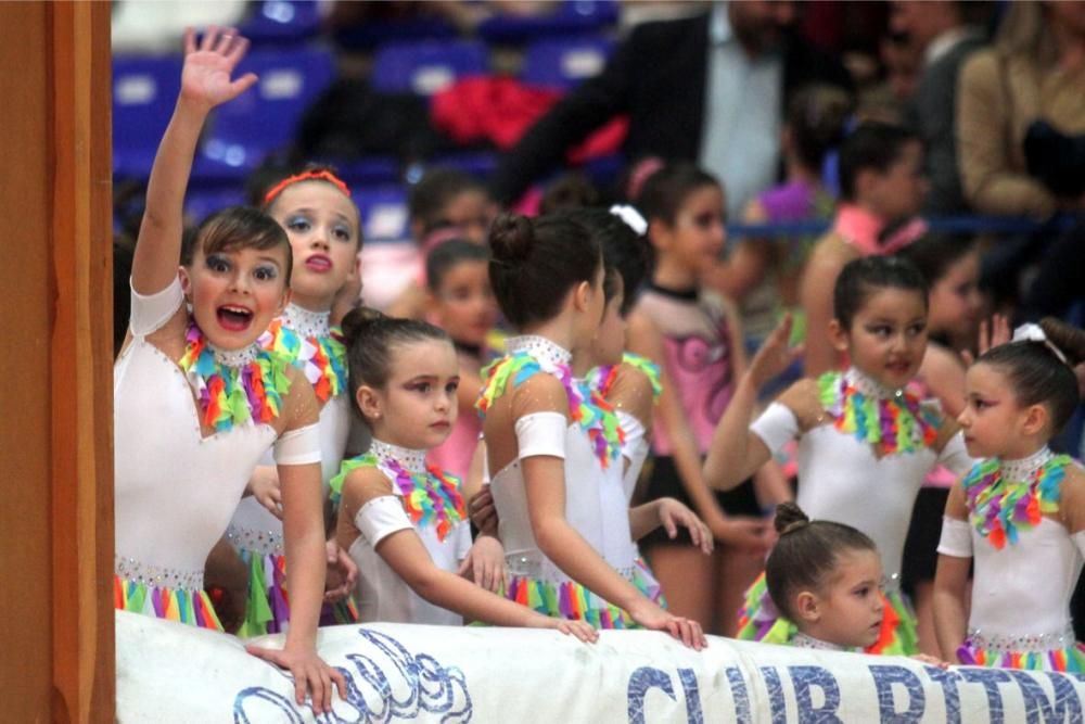 Cartagena celebra la primera jornada de la competición escolar de gimnasia rítmica con más de 1.000 participantes