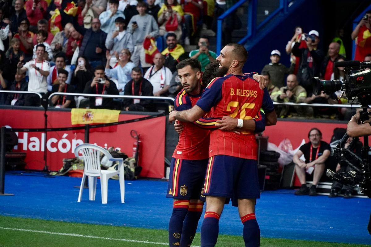 1-1 | España se conforma con un empate plomizo ante Irak en Riazor