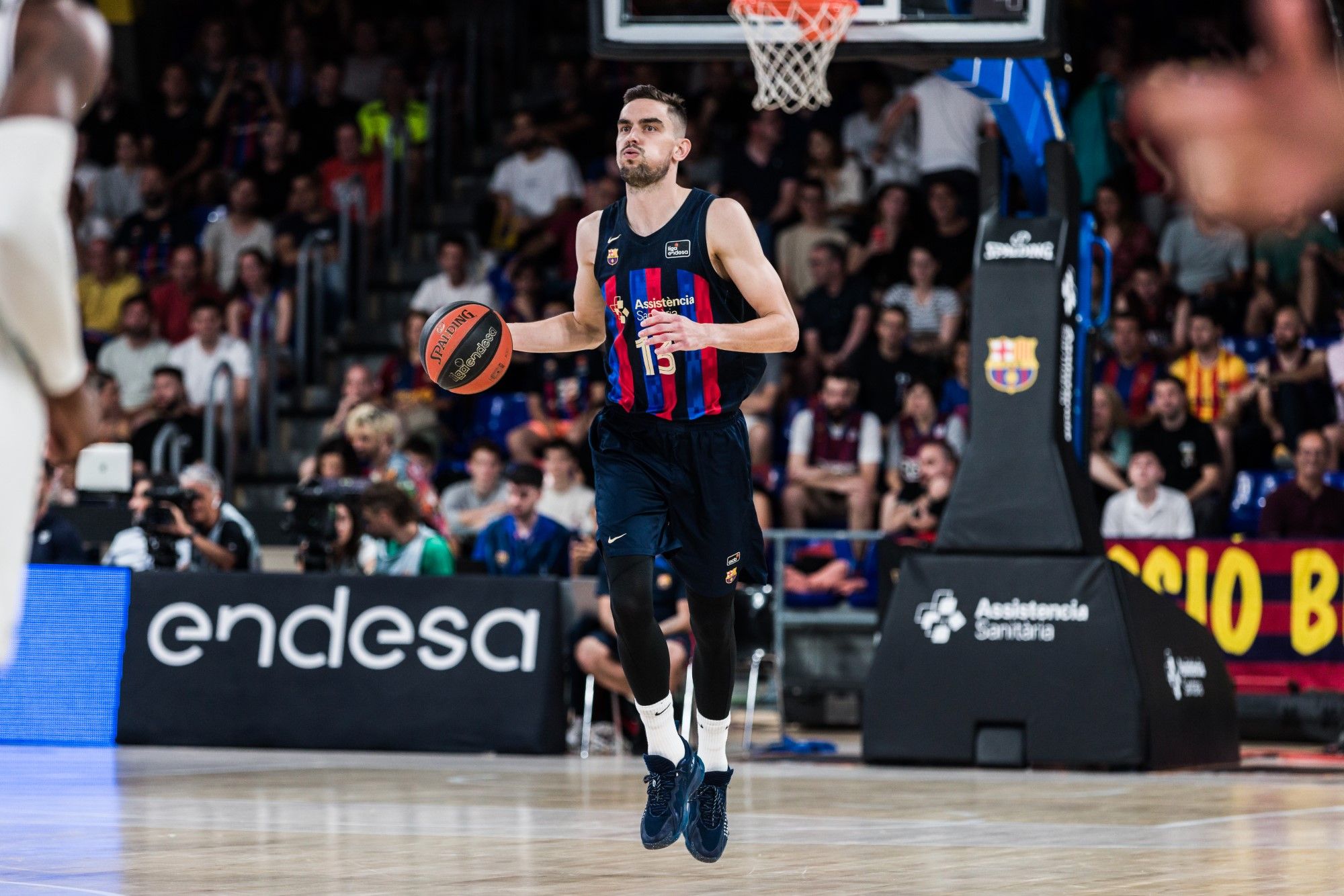 Barcelona - Unicaja, segundo partido de semifinales de la Liga Endesa, en imágenes