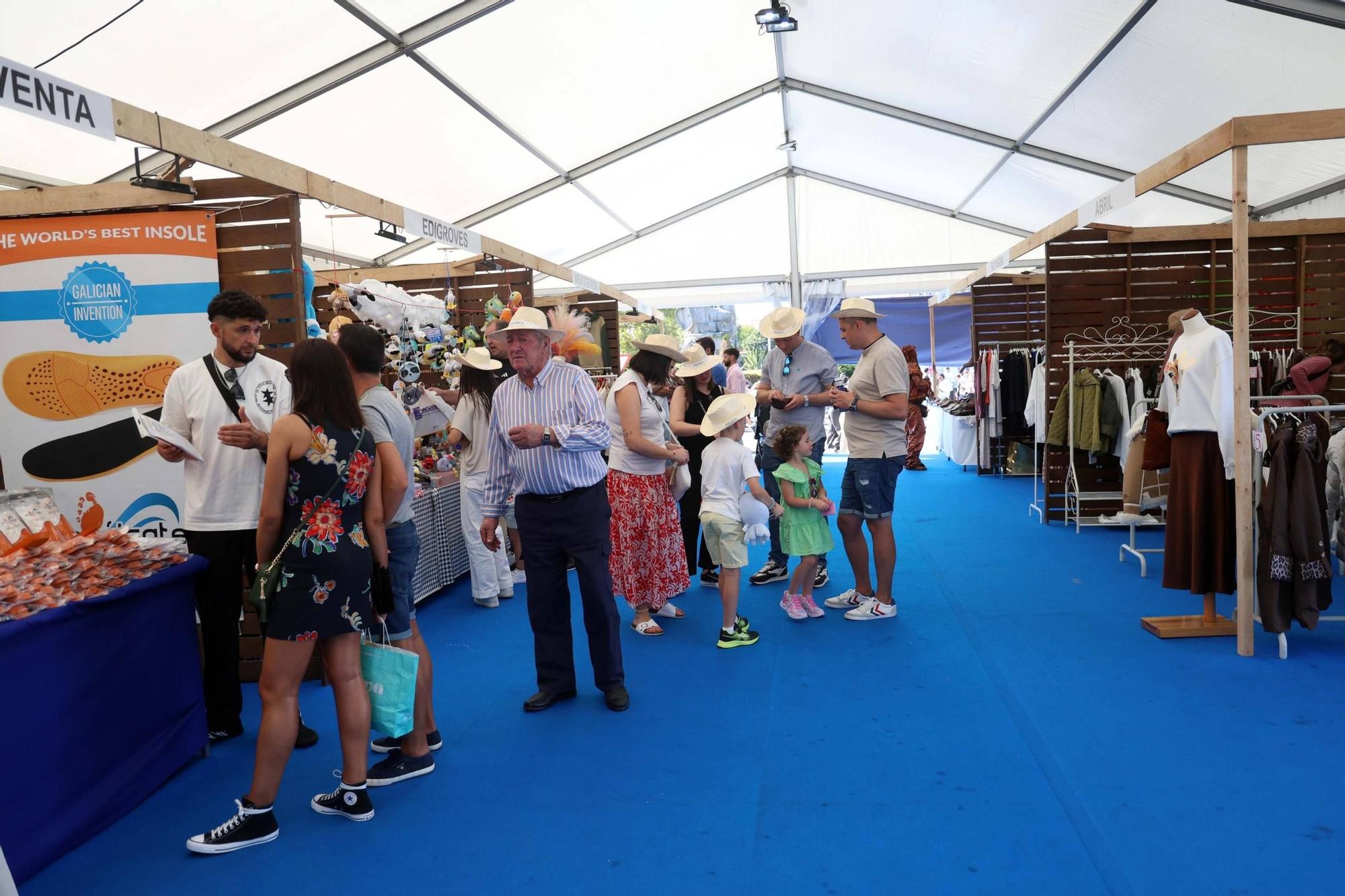 La Festa do Marisco de O Grove, esta mañana.