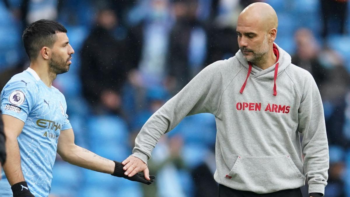 El lado más humano de Guardiola: Pep se emocionó al hablar de Kun Agüero