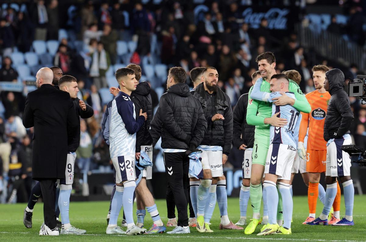 Celta-Real Madrid, en imágenes