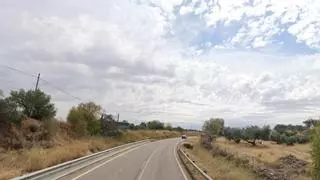 Vuelca un coche en Zafra y un hombre queda atrapado en su interior