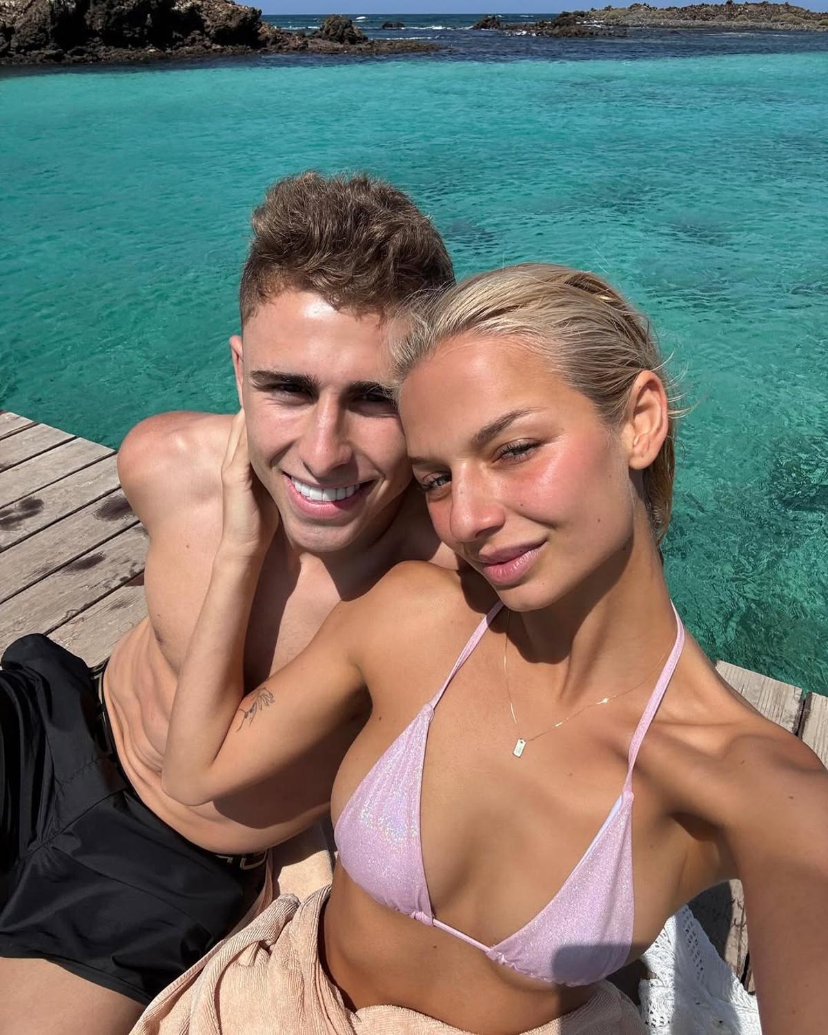 Fermín, junto a su pareja Berta Gallardo Fermín, junto a su pareja Berta Gallardo