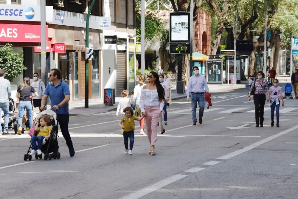 Coronavirus en Murcia: Así ha sido el primer día de desconfinamiento para los niños