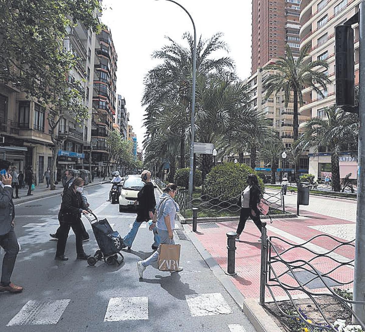 zona Gadea Marva Soto vial boulevar - zona tráfico - Alicante