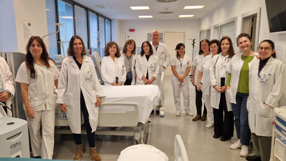 Integrantes del área de Hematología del HUCA implicados en los tratamientos oncológicos.
