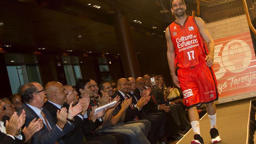 Así es la nueva camiseta del Valencia Basket