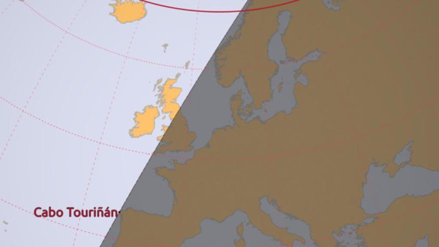 Galicia, Portugal y Noruega comparten la última puesta de sol de Europa // USC