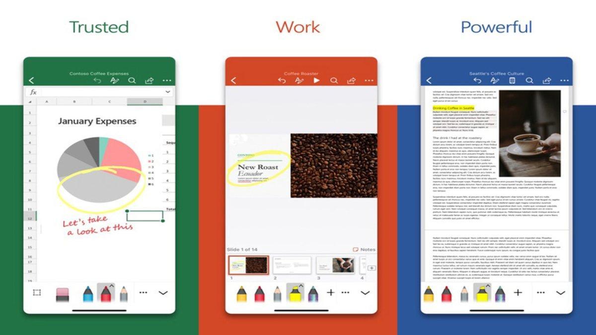 Así es el nuevo Office para iOS