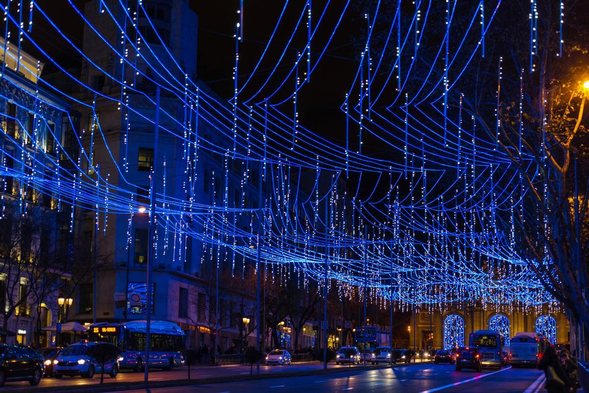 Madrid se vuelve a llenar de luces por Navidad.