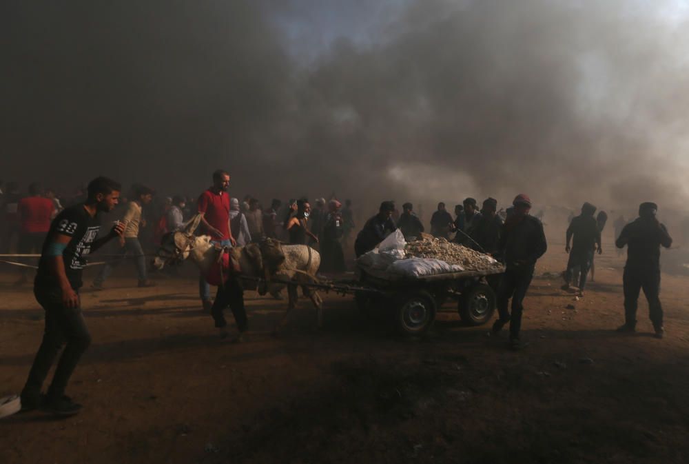 Imatges del conflicte de Gaza del 15 de maig