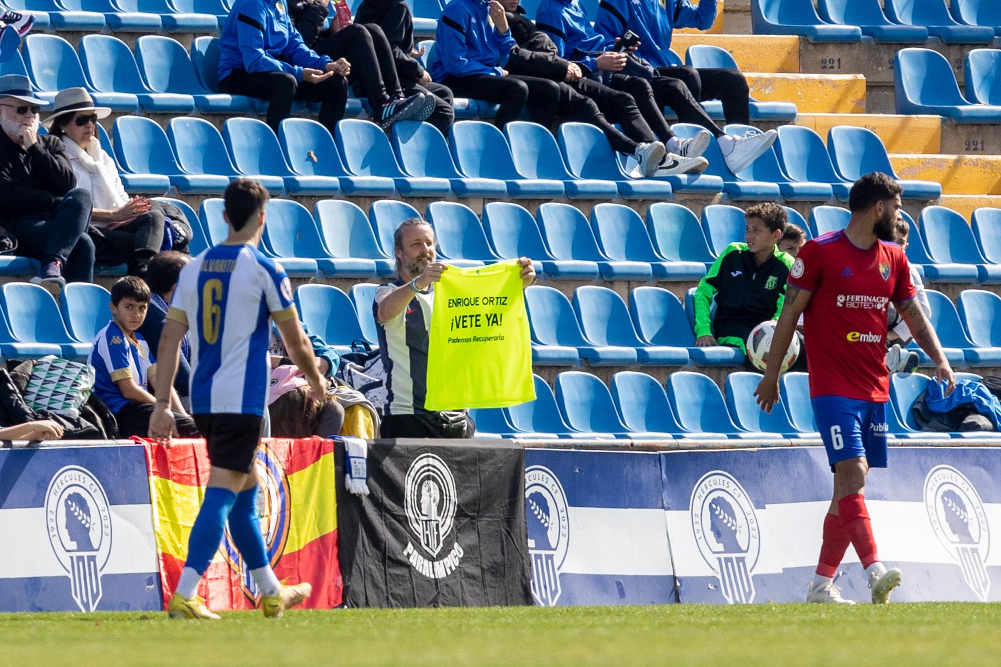 (0-2) El Hércules cae ante el líder en el Rico Pérez