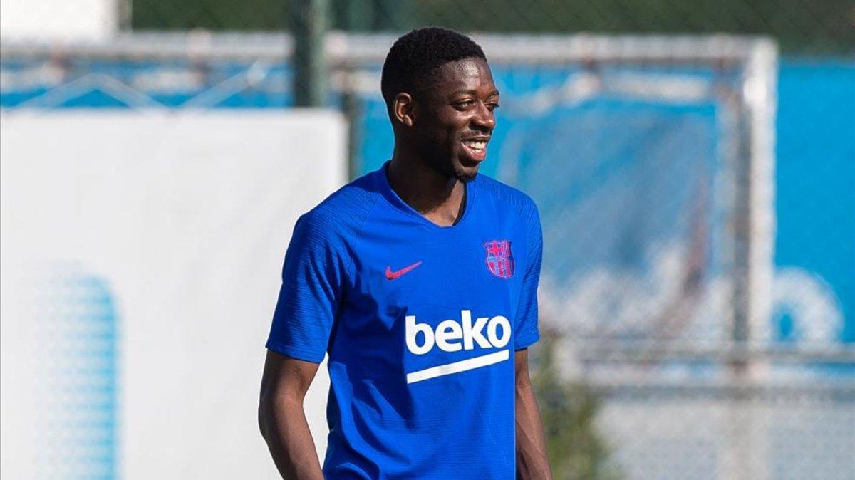 Ousmane Dembélé ha trabajado con el grupo