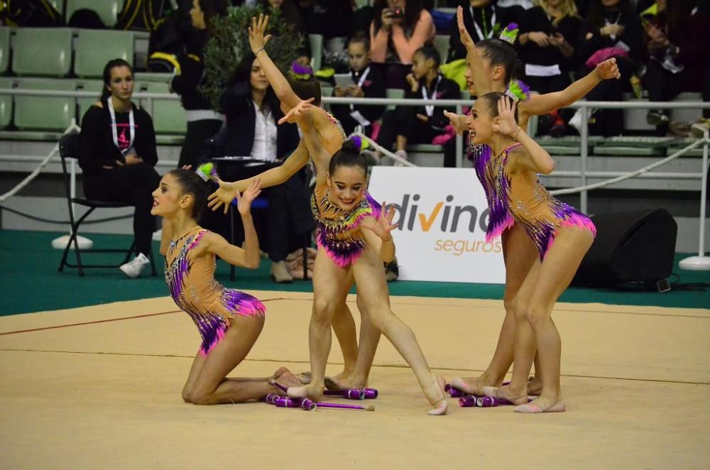 Infantiles y Júnior del Campeonato de España de Gimnasia Rítmica en Murcia